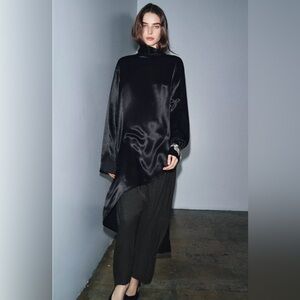 ASYMMETRIC LONG BLOUSE ZW COLLECTION